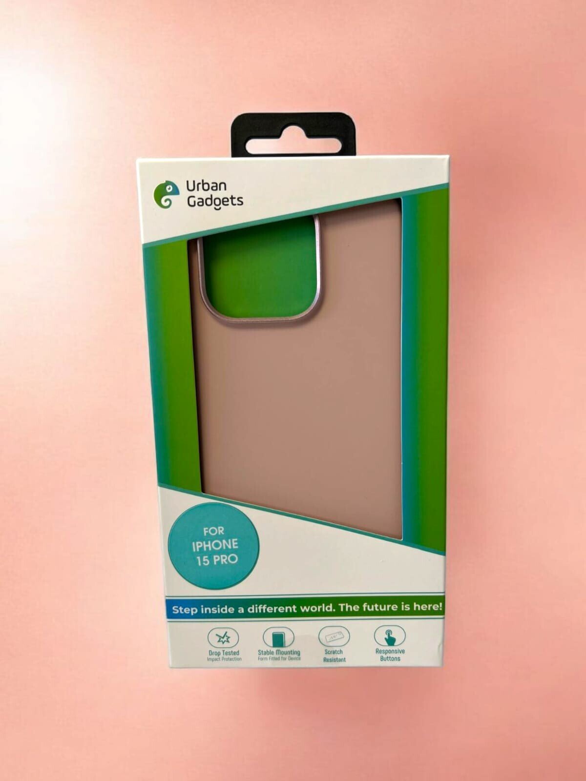 Husa Spate Urban Gadgets Silicon Soft MagSafe pentru iPhone 15 Pro Roz thumb
