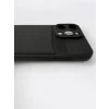 Husa Spate Silicon Carbon pentru iPhone 15 Pro Max Bulk Negru