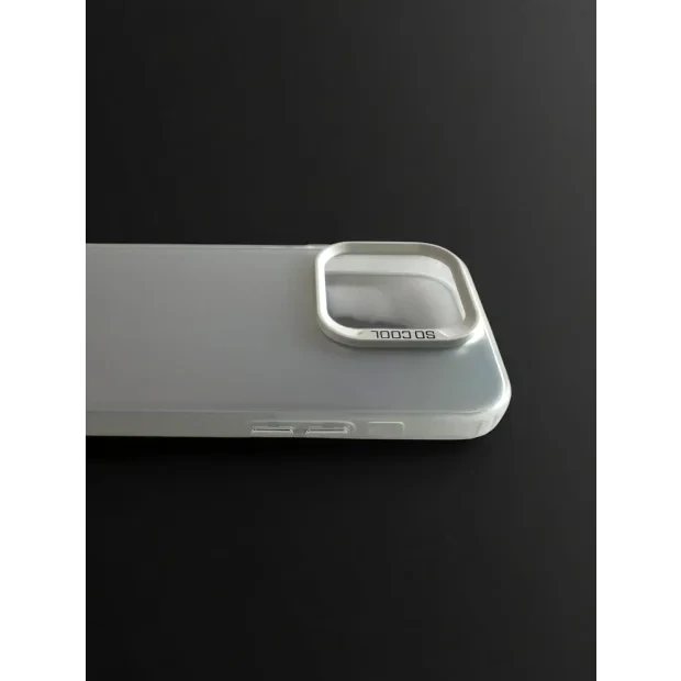 Husa Spate SoCool Z pentru iPhone 15 Pro Bulk Alb