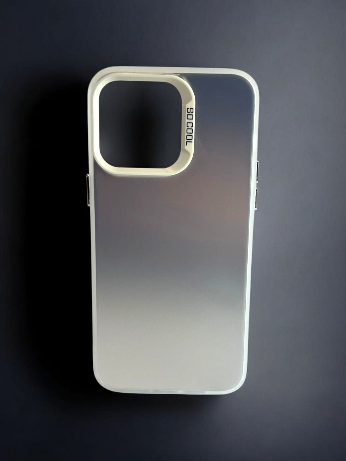 Husa Spate SoCool Z  pentru iPhone 15 Pro Max Bulk Alb thumb