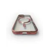 Husa Spate Beauty Lens Frame MagSafe pentru iPhone 15 Bulk Roz/Mov
