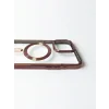 Husa Spate Beauty Lens Frame MagSafe pentru iPhone 15 Pro Max Bulk Roz/Mov