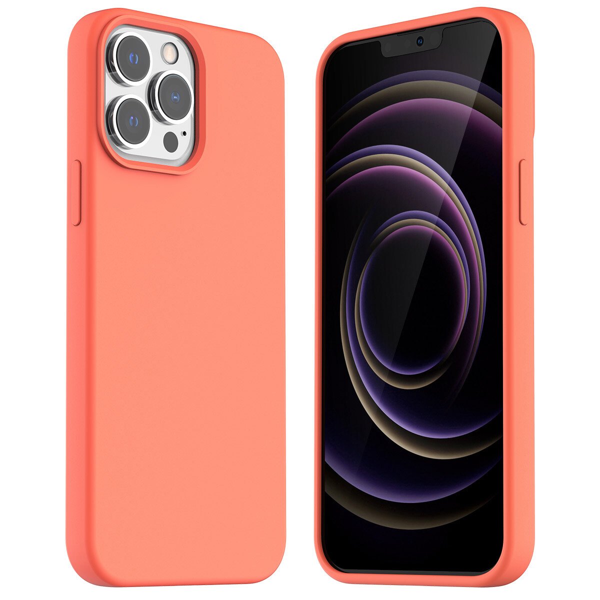 Husa Spate Araree Aero Typo Skin MagSafe pentru iPhone 13 Pro Max Rosu thumb