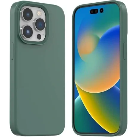 Husa Spate Araree Aero Typo Skin MagSafe pentru iPhone 14 Pro Verde