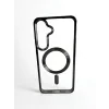 Husa Spate Beauty Lens Frame MagSafe pentru Samsung Galaxy S24 Plus Bulk Negru