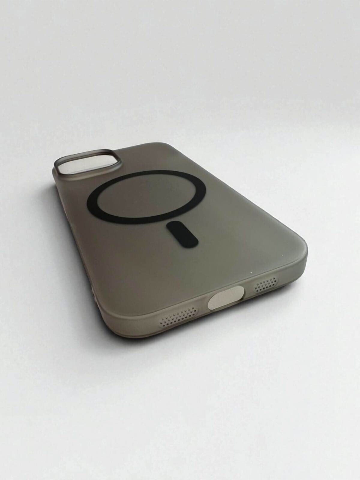 Husa Spate Hard Urban Gadgets MagSafe Slim pentru iPhone 15 Negru thumb
