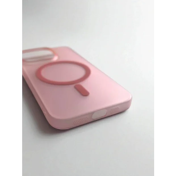 Husa Spate Hard Urban Gadgets MagSafe Slim pentru iPhone 15 Pro Max Roz