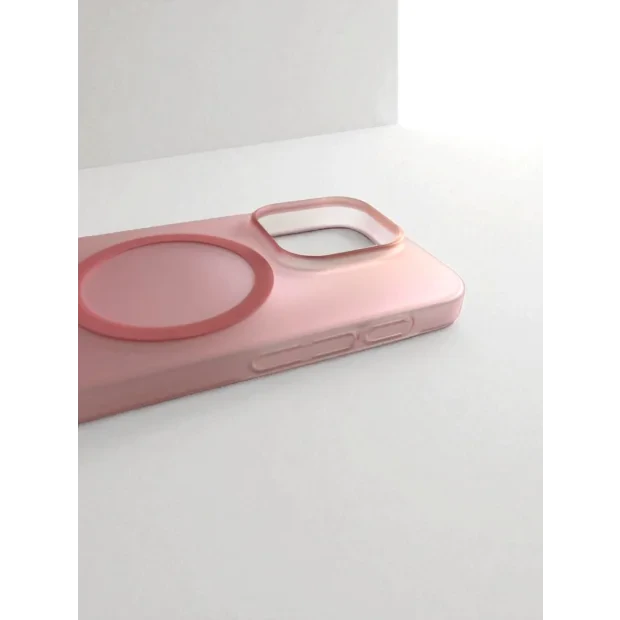 Husa Spate Hard Urban Gadgets MagSafe Slim pentru iPhone 15 Pro Max Roz