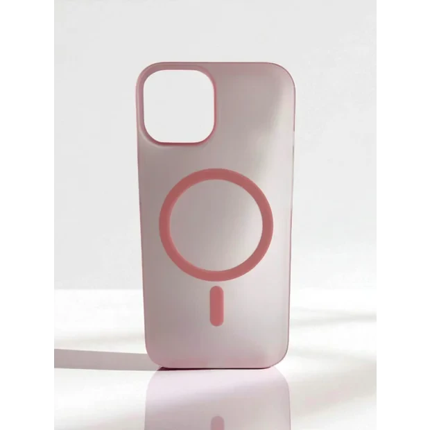 Husa Spate Hard Urban Gadgets MagSafe Slim pentru iPhone 15 Roz