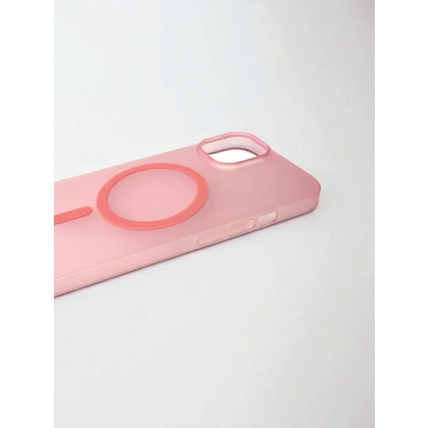 Husa Spate Hard Urban Gadgets MagSafe Slim pentru iPhone 15 Roz