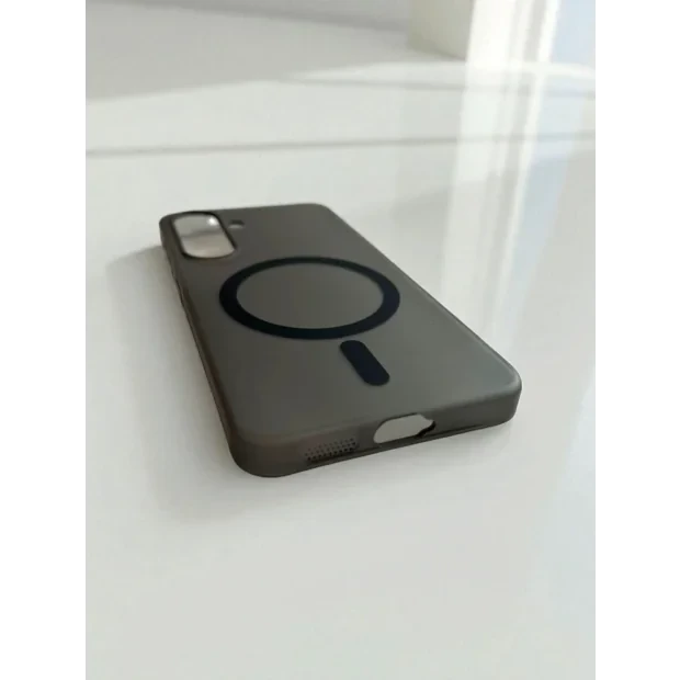 Husa Spate Hard Urban Gadgets MagSafe Slim pentru Samsung Galaxy S25 Negru