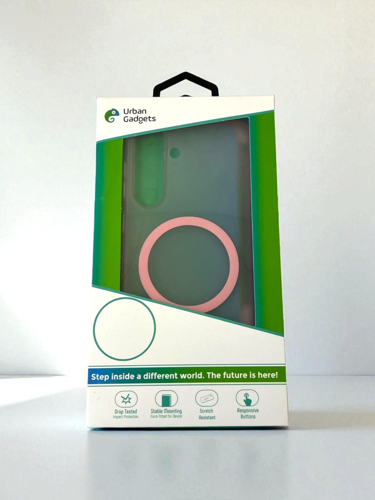 Husa Spate Hard Urban Gadgets MagSafe Slim pentru Samsung Galaxy S25 Roz thumb