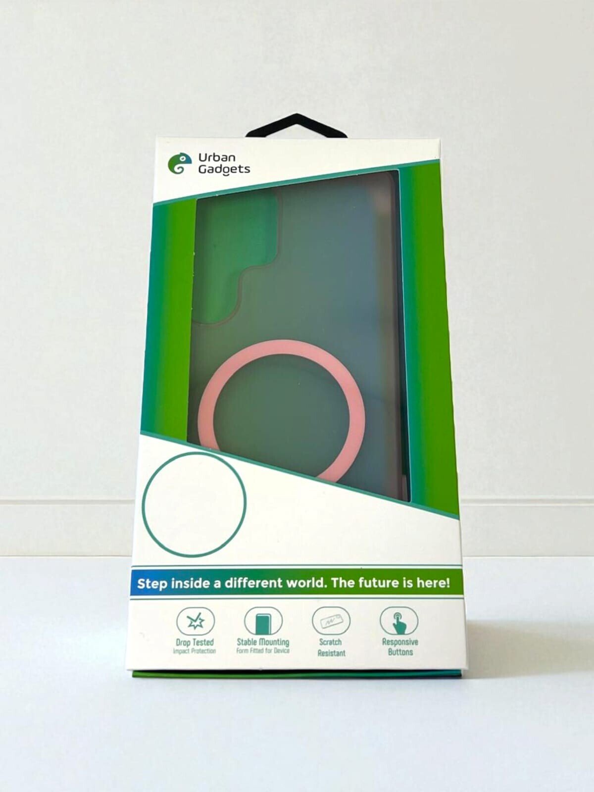 Husa Spate Hard Urban Gadgets MagSafe Slim pentru Samsung Galaxy S25 Ultra Roz thumb