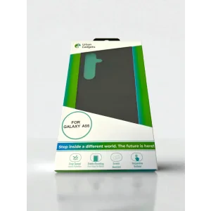 Husa Spate Urban Gadgets Silicon Soft pentru Samsung Galaxy A55 5G  Negru