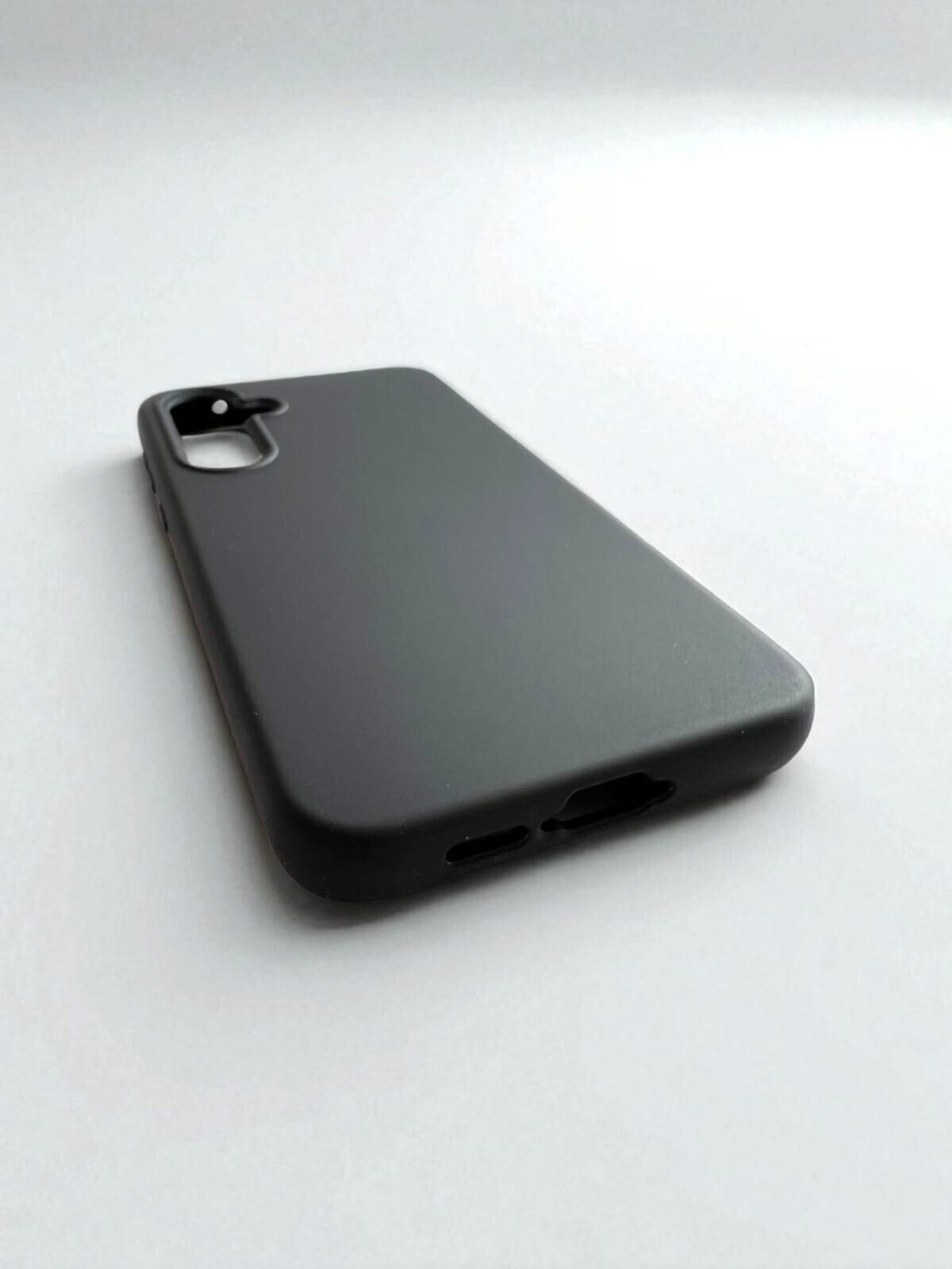 Husa Spate Urban Gadgets Silicon Soft pentru Samsung Galaxy A55 5G  Negru thumb