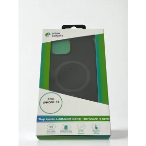 Husa Spate Urban Gadgets Silicon Soft Magsafe* pentru iPhone 13 Negru