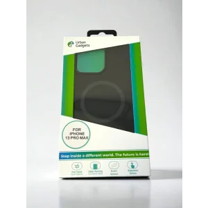 Husa Spate Urban Gadgets Silicon Soft Magsafe pentru iPhone 13 Pro Max Negru
