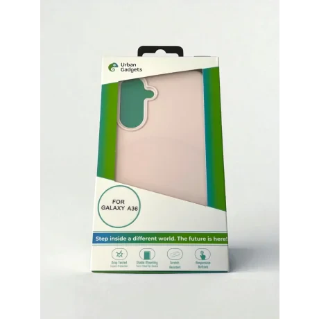 Husa Spate Urban Gadgets Silicon Soft* pentru Samsung Galaxy A36 5G Roz