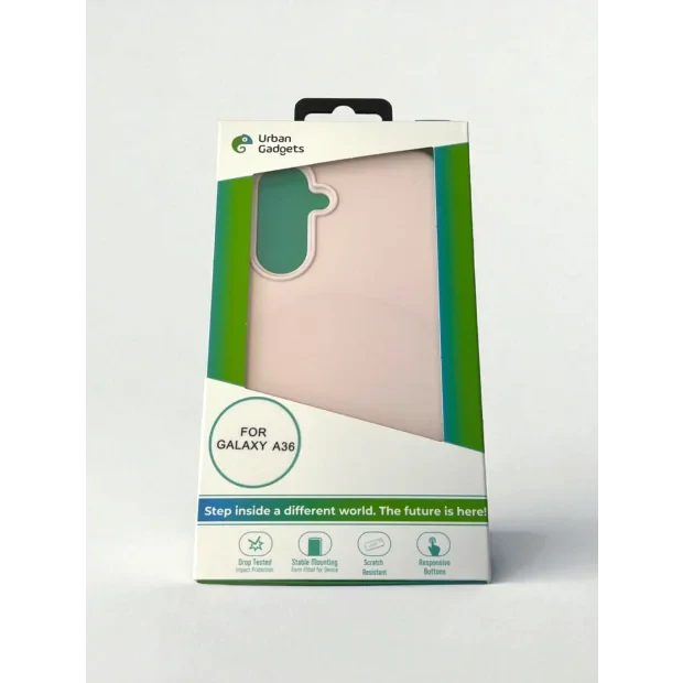 Husa Spate Urban Gadgets Silicon Soft* pentru Samsung Galaxy A36 5G Roz