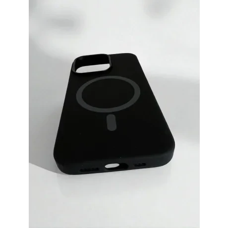 Husa Spate Urban Gadgets Silicon Soft Magsafe pentru iPhone 13 Pro Negru