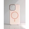 Husa Spate Urban Gadgets Silicon Soft Magsafe pentru iPhone 13 Pro Roz