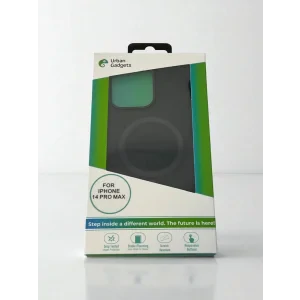 Husa Spate Urban Gadgets Silicon Soft Magsafe pentru iPhone 14 Pro Max Negru