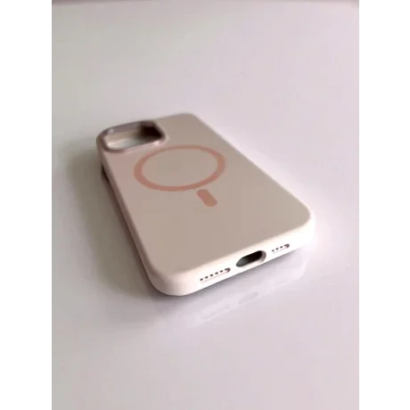 Husa Spate Urban Gadgets Silicon Soft Magsafe* pentru iPhone 14 Pro Max Roz