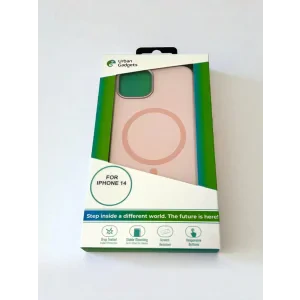 Husa Spate Urban Gadgets Silicon Soft Magsafe pentru iPhone 14 Roz