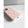 Husa Spate Urban Gadgets Silicon Soft Magsafe pentru iPhone 14 Roz