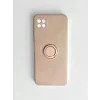 Husa Spate Silicon Finger Grip pentru Samsung Galaxy A22 5G Bulk Roz/Mov