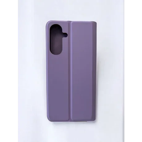 Husa Book Silicon Flip pentru Samsung Galaxy A36 5G Bulk Roz/ Mov