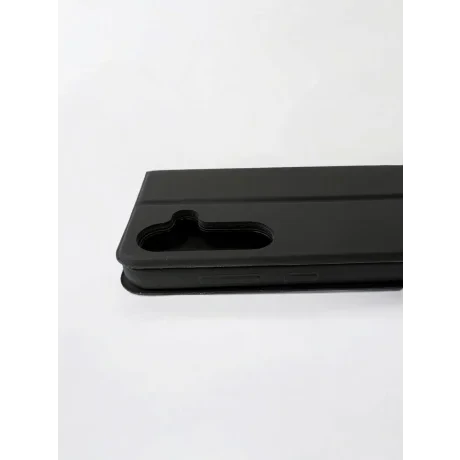 Husa Book Silicon Flip pentru Samsung Galaxy S24 FE Bulk Negru