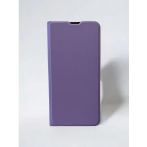 Husa Book Silicon Flip pentru Samsung Galaxy S24 FE Bulk Roz/Mov