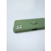 Husa Spate Silicon Finger Grip pentru Samsung Galaxy A22 5G Bulk Verde