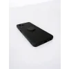 Husa Spate Silicon Finger Grip pentru Samsung Galaxy A22 Bulk Negru