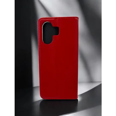 Husa Book  pentru Xiaomi Redmi 13C 4G/5G Bulk Rosu