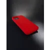 Husa Spate Silicon Slim Mat pentru iPhone 12 Mini Bulk Rosu