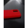 Husa Spate Silicon Slim Mat pentru iPhone 12 Mini Bulk Rosu