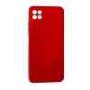 Husa Spate Silicon Slim Mat pentru Samsung Galaxy A22 5G Bulk Rosu
