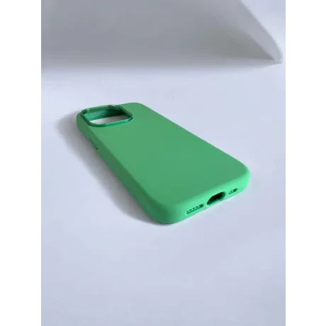 Husa Spate Urban Gadgets Silicon Soft Summer MagSafe pentru iPhone 15 Pro Verde