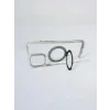 Husa Spate cu Inel Stand Magsafe pentru iPhone 16 Pro Max Transparent/Negru