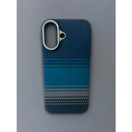 Husa Spate Hard Urban Gadgets MagForce Aramid pentru iPhone 16 Albastru