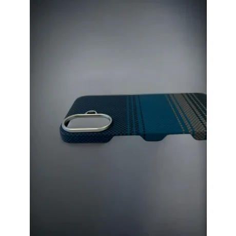 Husa Spate Hard Urban Gadgets MagForce Aramid pentru iPhone 16 Albastru