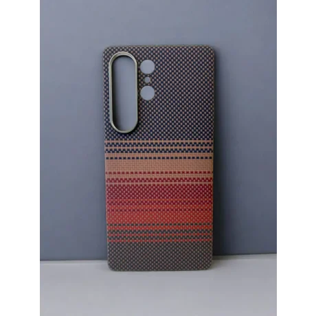 Husa Spate Hard Urban Gadgets MagForce Aramid pentru Samsung Galaxy S25 Ultra Maro