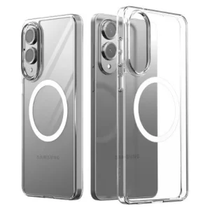 Husa Spate Araree Duple M MagSafe pentru Samsung Galaxy S25 edge AR20-2302A Transparent