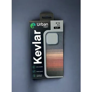 Husa Spate Hard Urban Gadgets MagForce Aramid pentru iPhone 16 Pro Maro