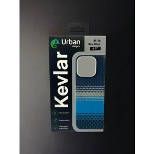 Husa Spate Hard Urban Gadgets MagForce Aramid pentru iPhone 16 Pro Max Albastru