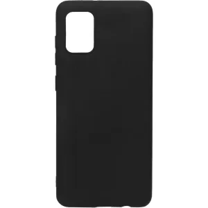 Husa Cover Silicon Slim Mat Pentru Samsung Galaxy A31 Negru
