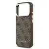 Husa Spate Guess 4G MagSafe pentru iPhone 17 Pro  Maro