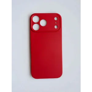 Husa Spate Hard Fun pentru iPhone 17 Pro Max Bulk Rosu